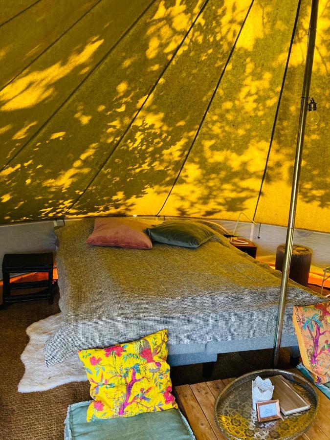 Tente Bivouac Option Bain Chauffee Au Bois Idrac-Respailles Exterior photo
